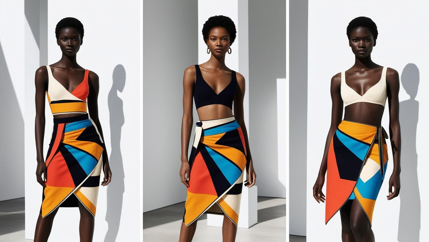 Modern African Wrap Skirt - Style with a Cultural Twist – By Thamani Fashion